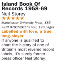 5-star* review from Record Collector magazine. Wow. Double wow.